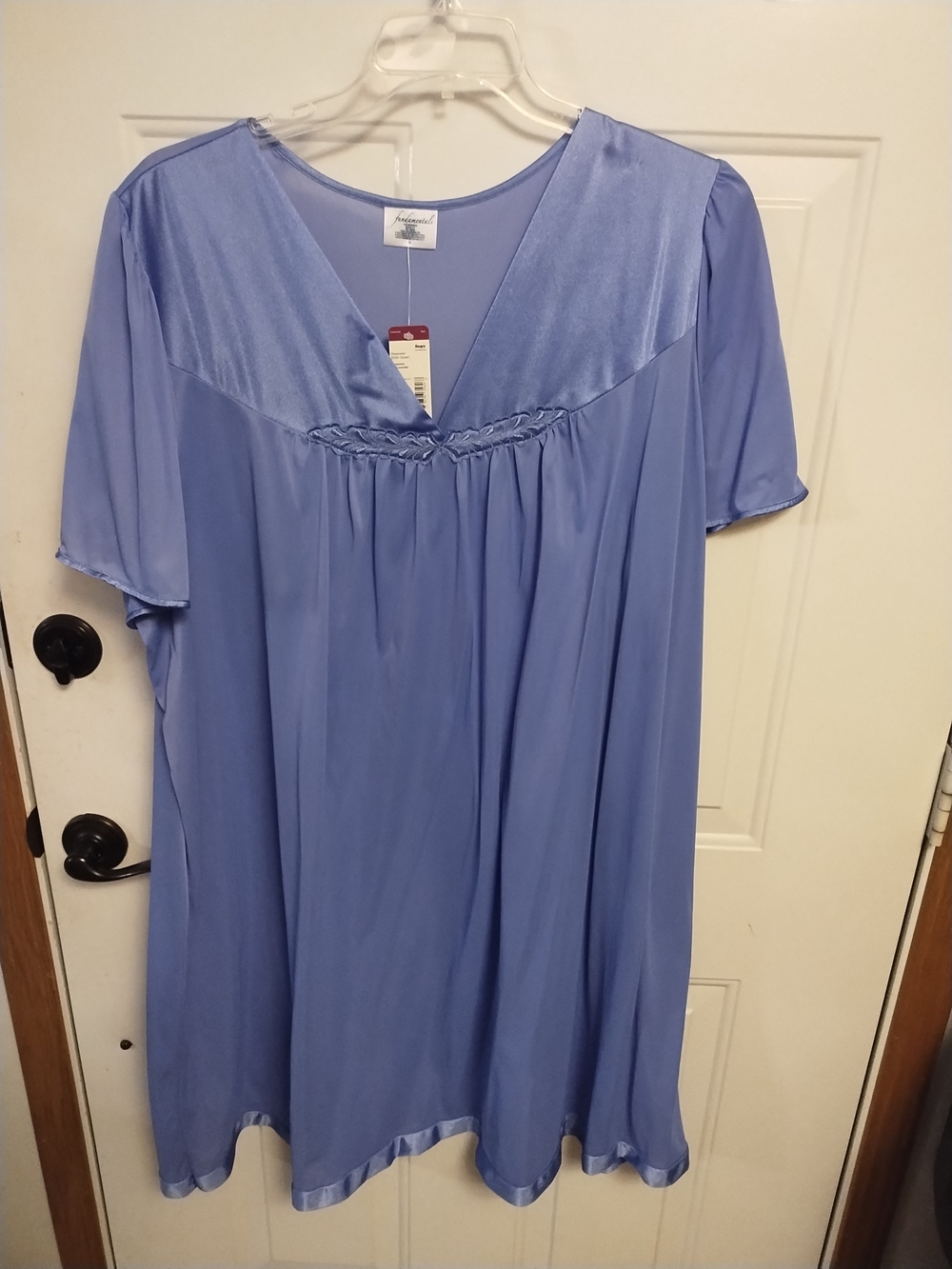 Women's Lavender Short Sleeve Nightgown